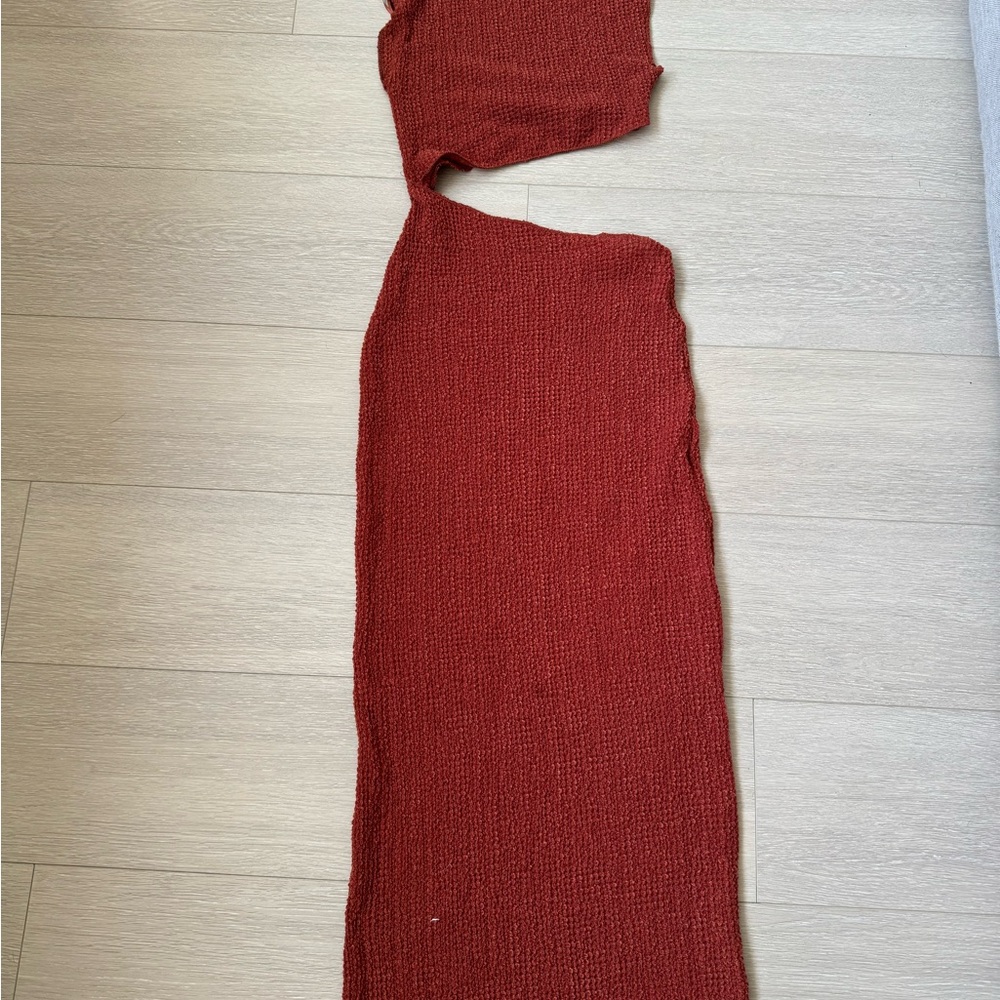Rust Maxi Dress (Zara)
